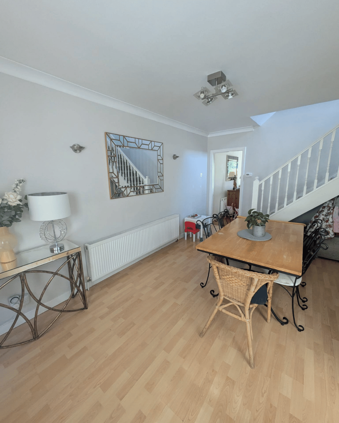 1-1 client clean 2 - dining area