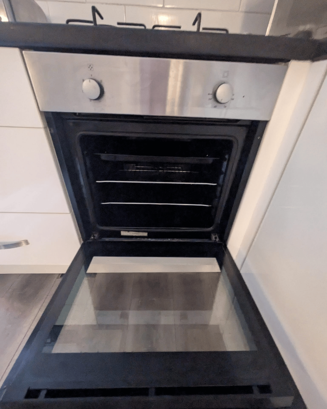 new oven after